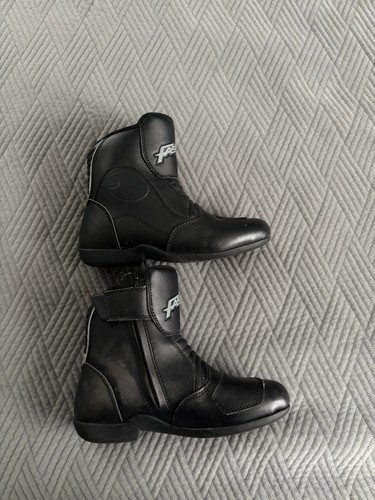Schwarze motorrad schuhe - schwarze,