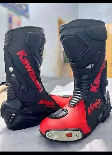 Motogp leder rennstiefel für - motogp, leder-rennstiefel