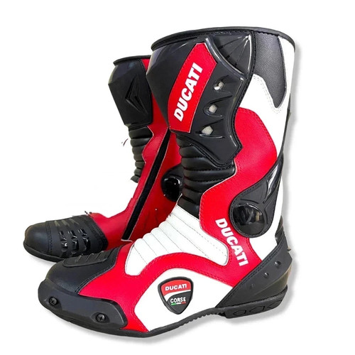 Ducati leder rennstiefel für - ducati, leder-rennstiefel