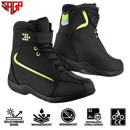 Motorradstiefel aus leder für - motorradstiefel,