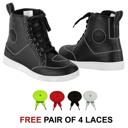 Motorrad sneaker aus leder - motorrad-sneaker,